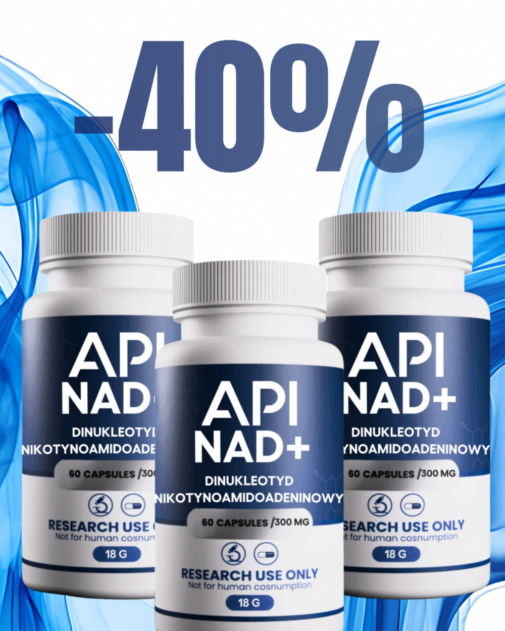 3 x NAD +